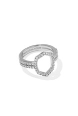 KENDRA SCOTT Daphne Pave Cocktail Ring