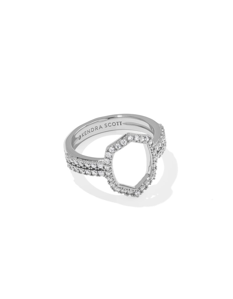 KENDRA SCOTT Daphne Pave Cocktail Ring