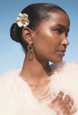 KENDRA SCOTT Daphne Pave Open Frame Earrings