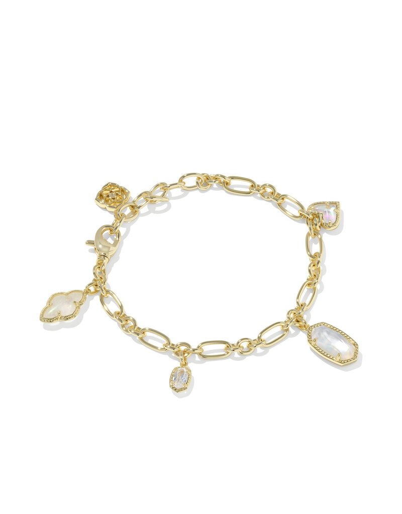 KENDRA SCOTT Icon Charm Bracelet in Neutral Mix