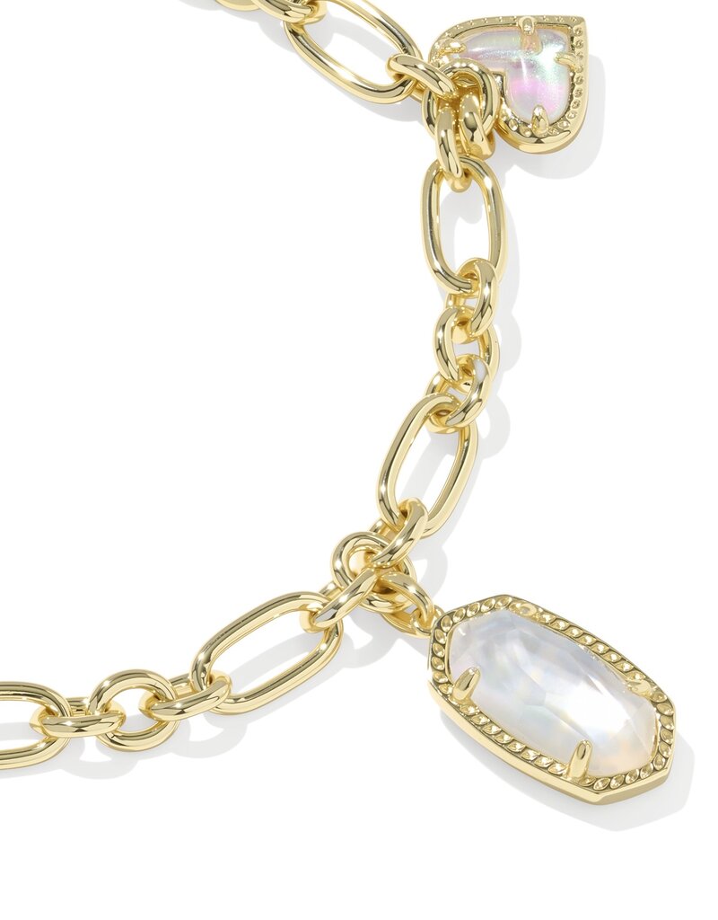 KENDRA SCOTT Icon Charm Bracelet in Neutral Mix