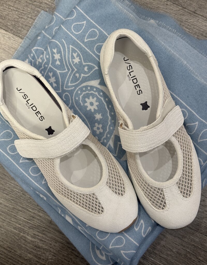 J.HOFFMAN'S Patricia Shoe- Off White