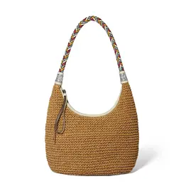 Shelby Straw Shoulderbag in Multi