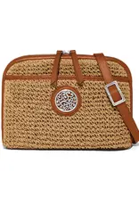 Shelby Straw Organizer in Luggage