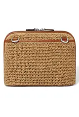 Shelby Straw Organizer in Luggage