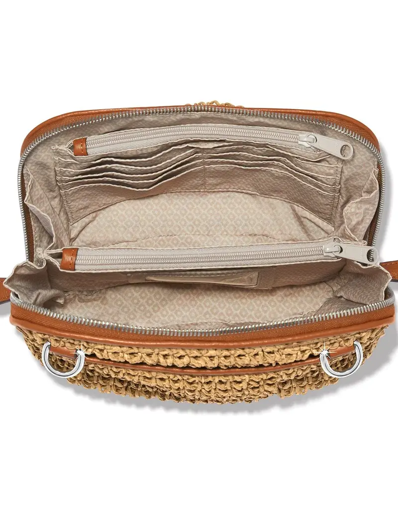 Shelby Straw Organizer in Luggage