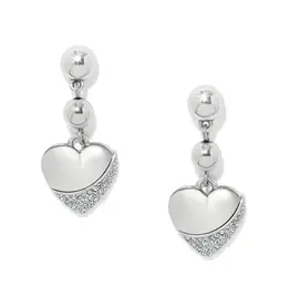 Meridian Petite Wave Post in Silver