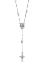 Ferrara Cross Y necklace