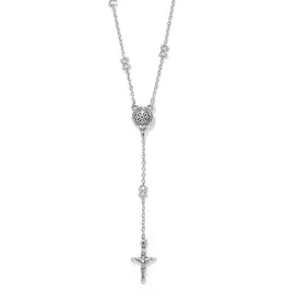 Ferrara Cross Y necklace