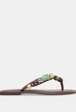 J.HOFFMAN'S Cely Sandal- Dark Brown