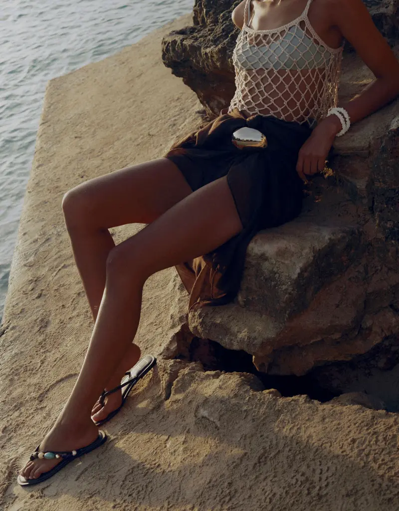 J.HOFFMAN'S Cely Sandal- Dark Brown