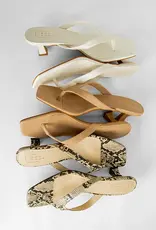 J.HOFFMAN'S Franny Sandal- Bone