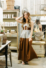 J.HOFFMAN'S Anchored Dress- Brown