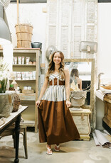 J.HOFFMAN'S Anchored Dress- Brown