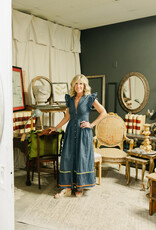 J.HOFFMAN'S Madeline Dress- Deep Cobalt