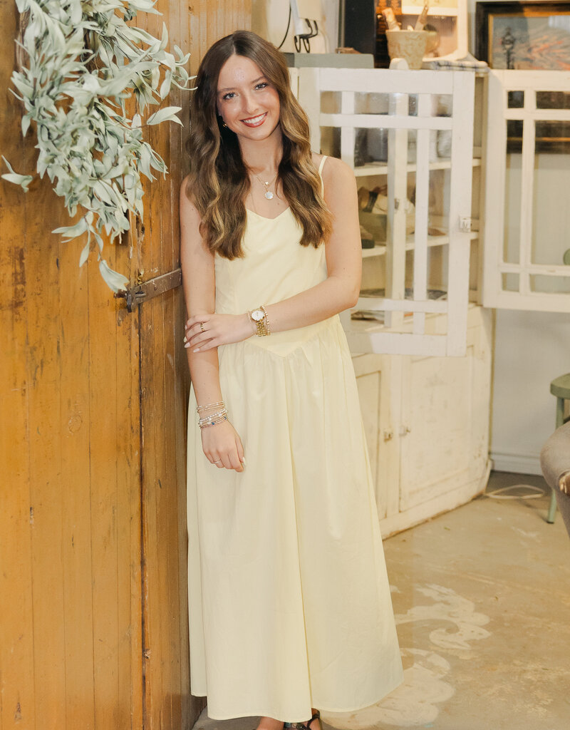 J.HOFFMAN'S Izard Dress- Yellow