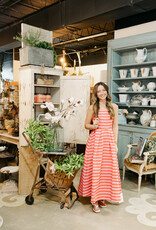 J.HOFFMAN'S Beach Club Dress- Pink/ Orange