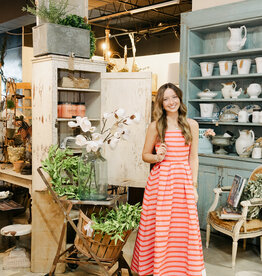 J.HOFFMAN'S Beach Club Dress- Pink/ Orange