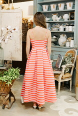 J.HOFFMAN'S Beach Club Dress- Pink/ Orange