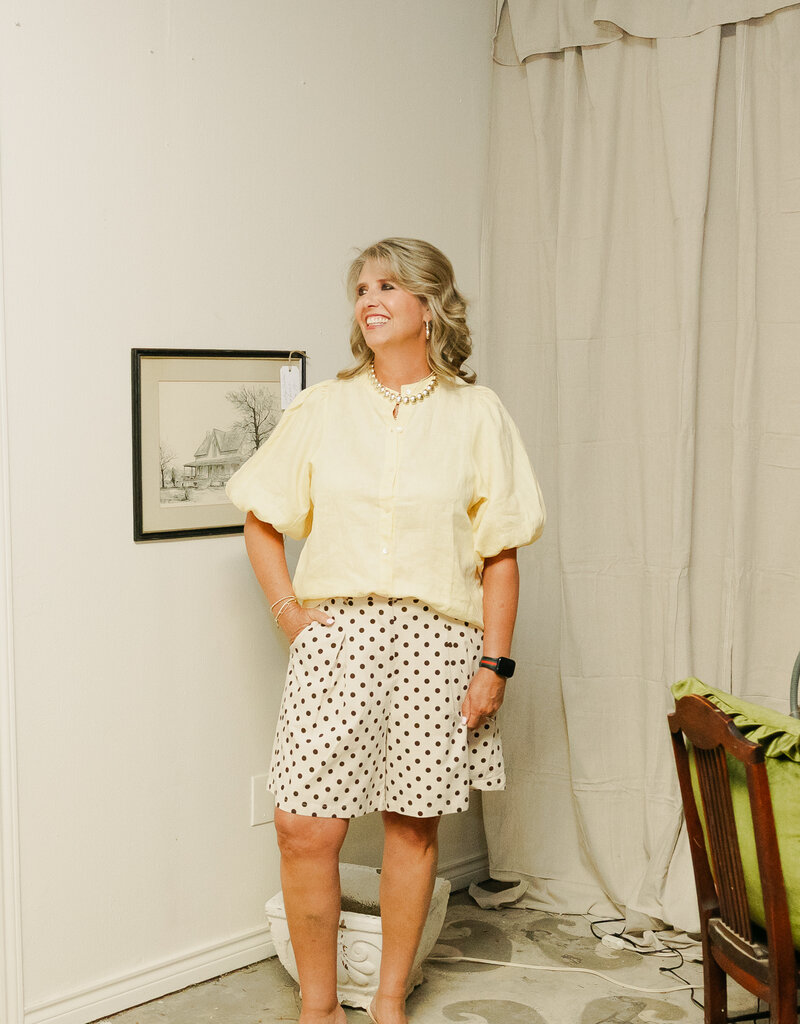 J.HOFFMAN'S Butter Top- Yellow