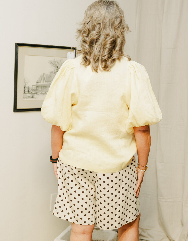 J.HOFFMAN'S Butter Top- Yellow