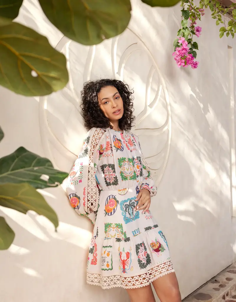 J.HOFFMAN'S Elora Dress- Chalk