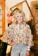 J.HOFFMAN'S Bertha Top- Ivory