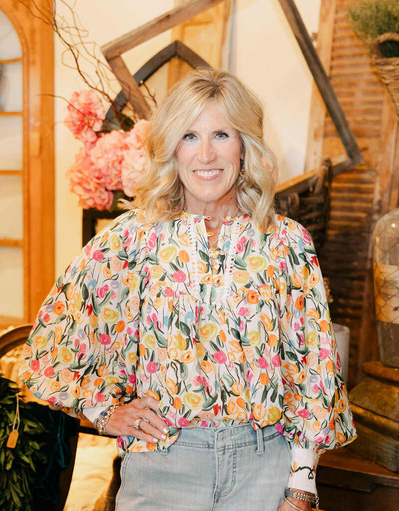 J.HOFFMAN'S Bertha Top- Ivory