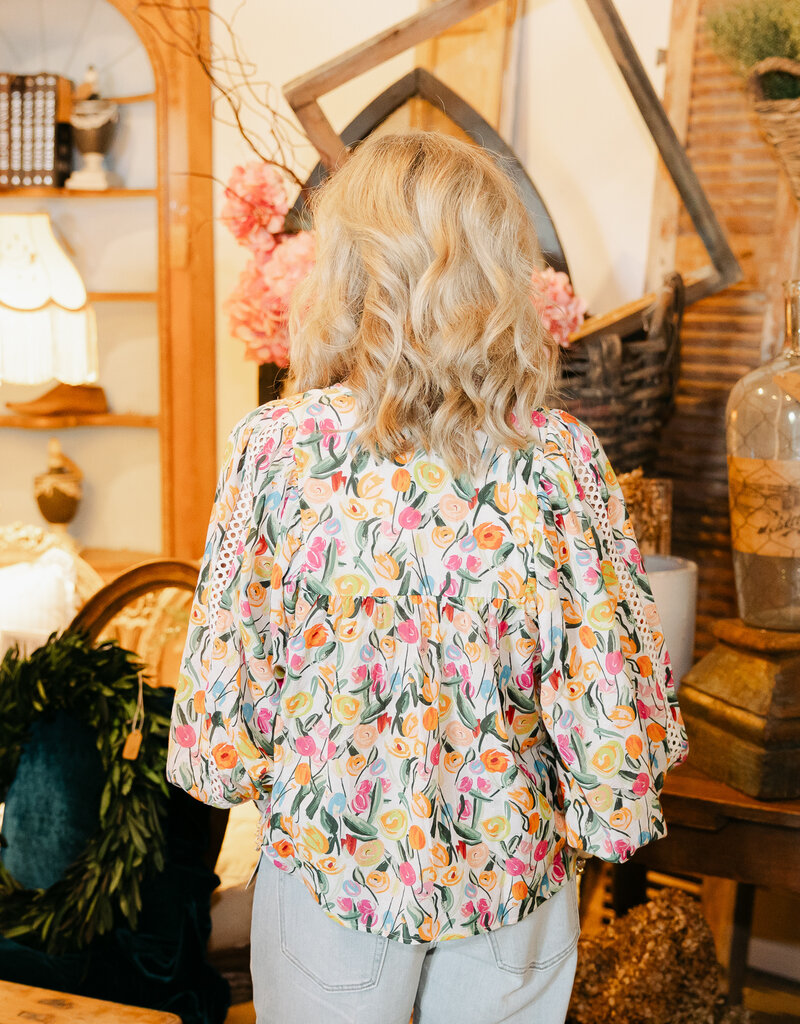 J.HOFFMAN'S Bertha Top- Ivory