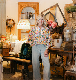 J.HOFFMAN'S Bertha Top- Ivory