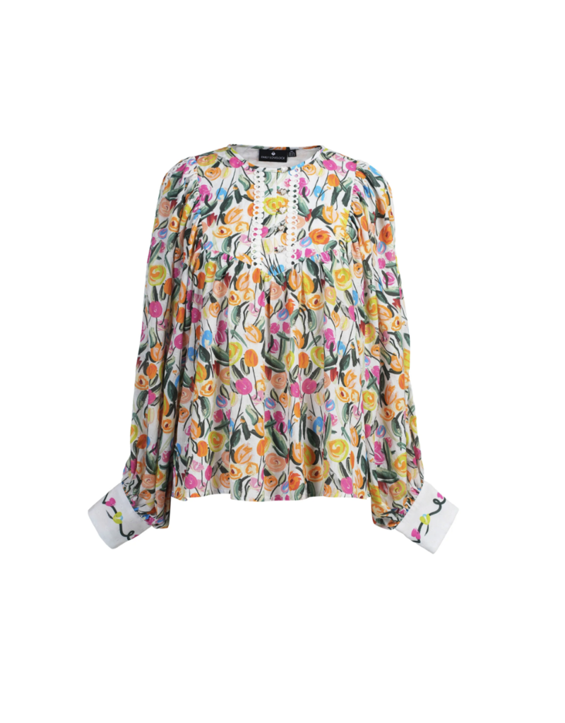 J.HOFFMAN'S Bertha Top- Ivory