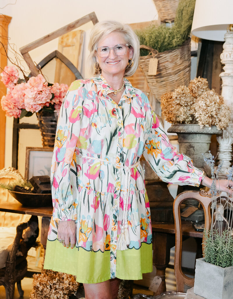 J.HOFFMAN'S Lexie Dress- Ivory