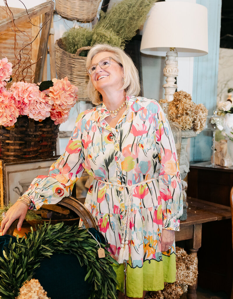 J.HOFFMAN'S Lexie Dress- Ivory