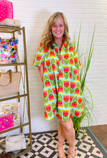 J.HOFFMAN'S Swings Dress- Aqua