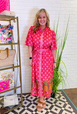 J.HOFFMAN'S Melody Dress- Thrift Pink