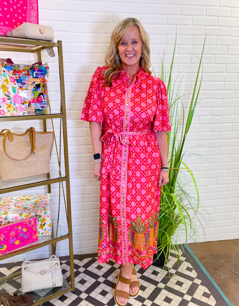 J.HOFFMAN'S Melody Dress- Thrift Pink