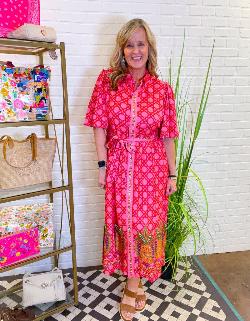 J.HOFFMAN'S Melody Dress- Thrift Pink