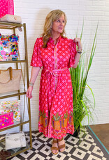 J.HOFFMAN'S Melody Dress- Thrift Pink