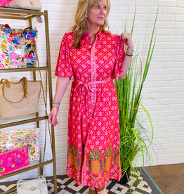 J.HOFFMAN'S Melody Dress- Thrift Pink