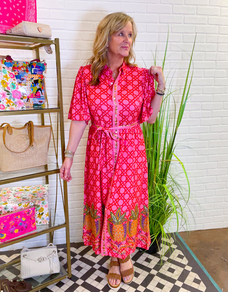 J.HOFFMAN'S Melody Dress- Thrift Pink