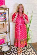 J.HOFFMAN'S Melody Dress- Thrift Pink