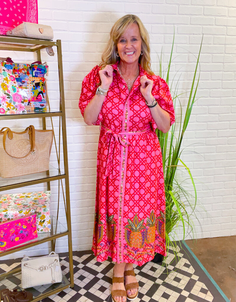 J.HOFFMAN'S Melody Dress- Thrift Pink