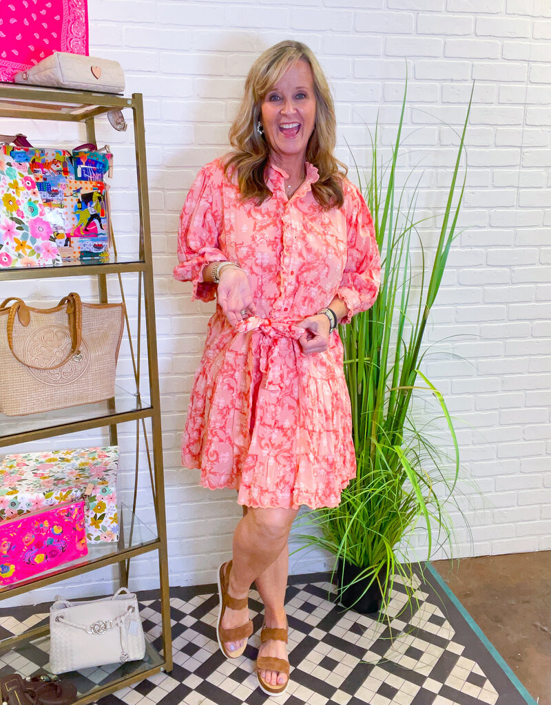 J.HOFFMAN'S Paisley Petal Dress