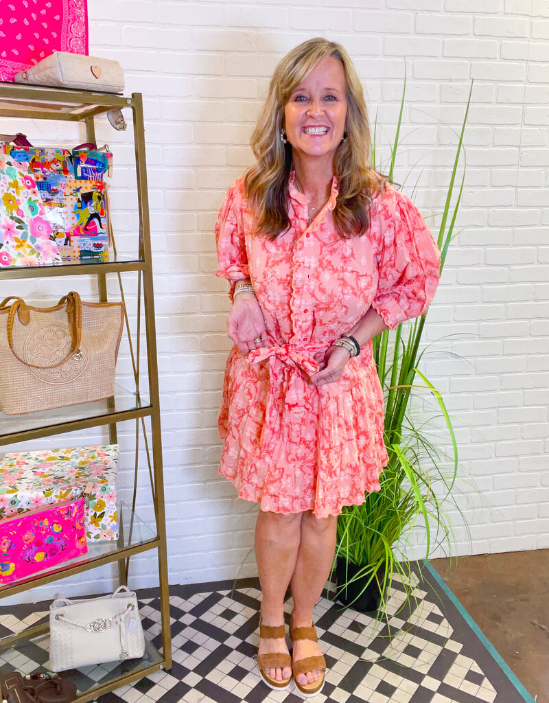 J.HOFFMAN'S Paisley Petal Dress