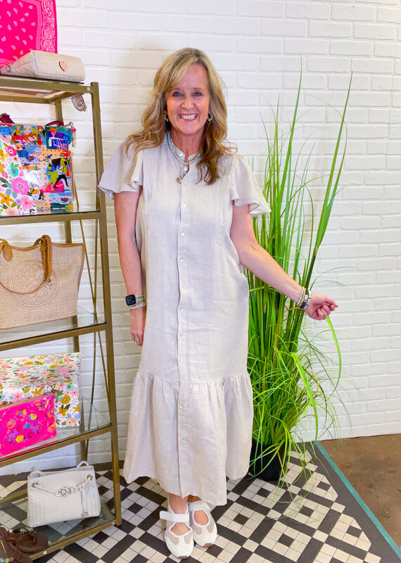 J.HOFFMAN'S Willow Dress- Natural