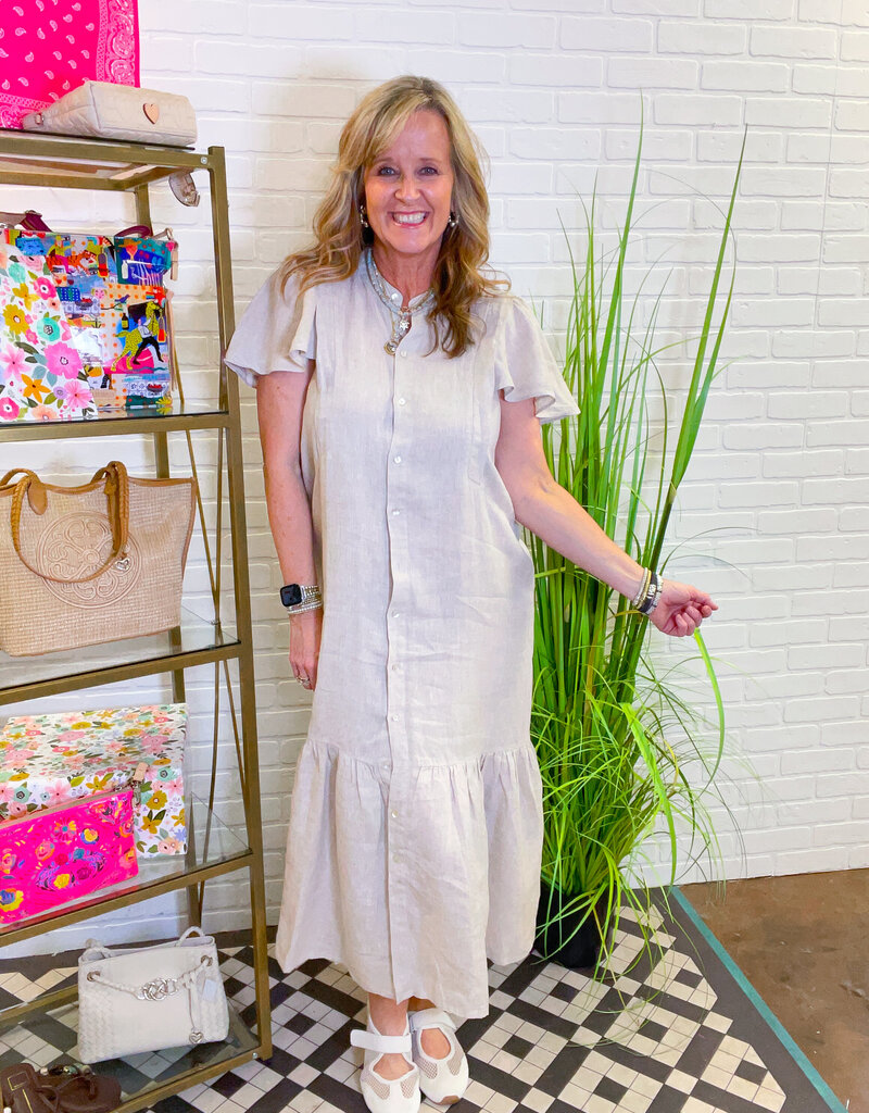 J.HOFFMAN'S Willow Dress- Natural