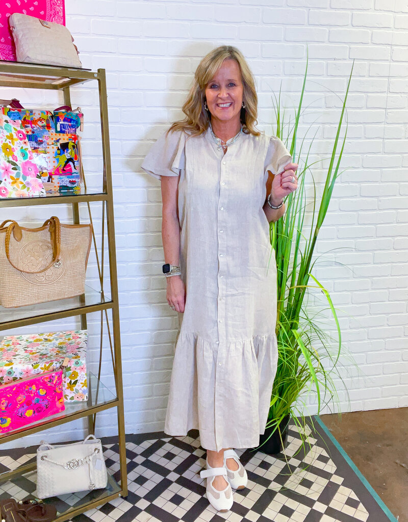 J.HOFFMAN'S Willow Dress- Natural