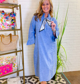 J.HOFFMAN'S Vivian Leigh Dress- Chambray