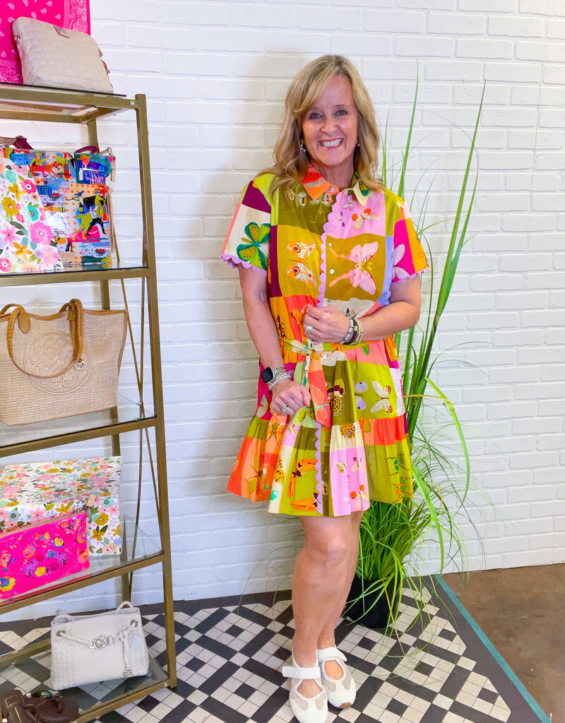 J.HOFFMAN'S Squares Dress