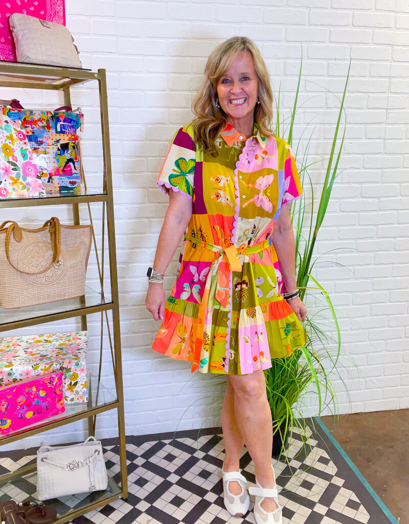 J.HOFFMAN'S Squares Dress